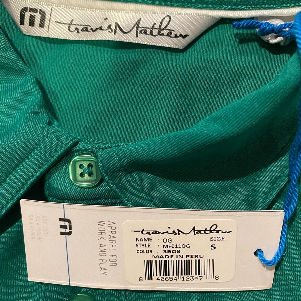 NEW - Travis Mathew Premium Golf Polo - Picture 3 of 4